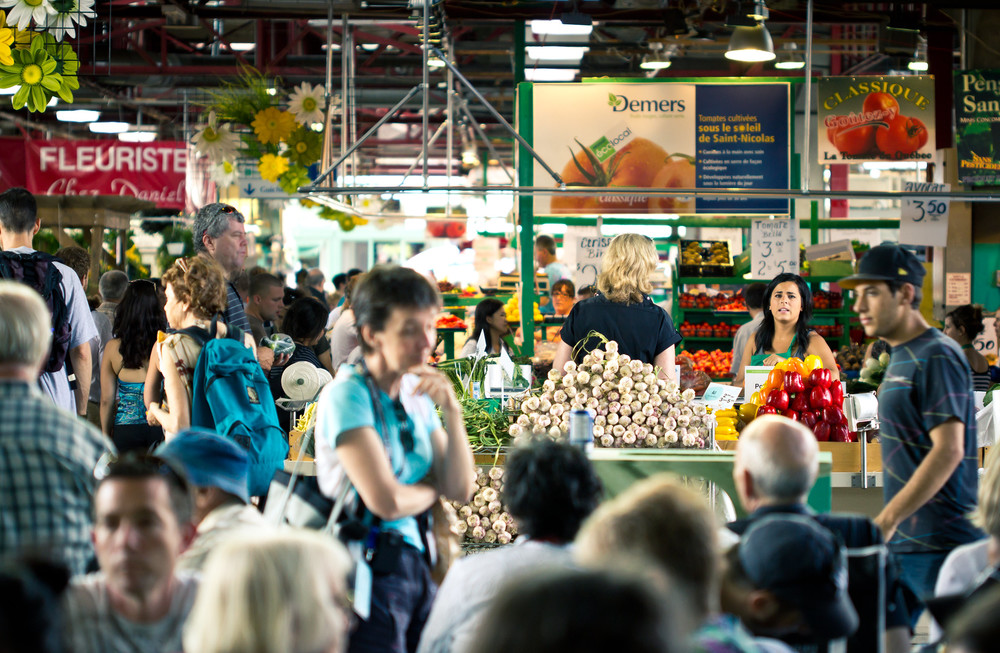 Shopping at Jean Talon market is one of the best things to do in Montreal