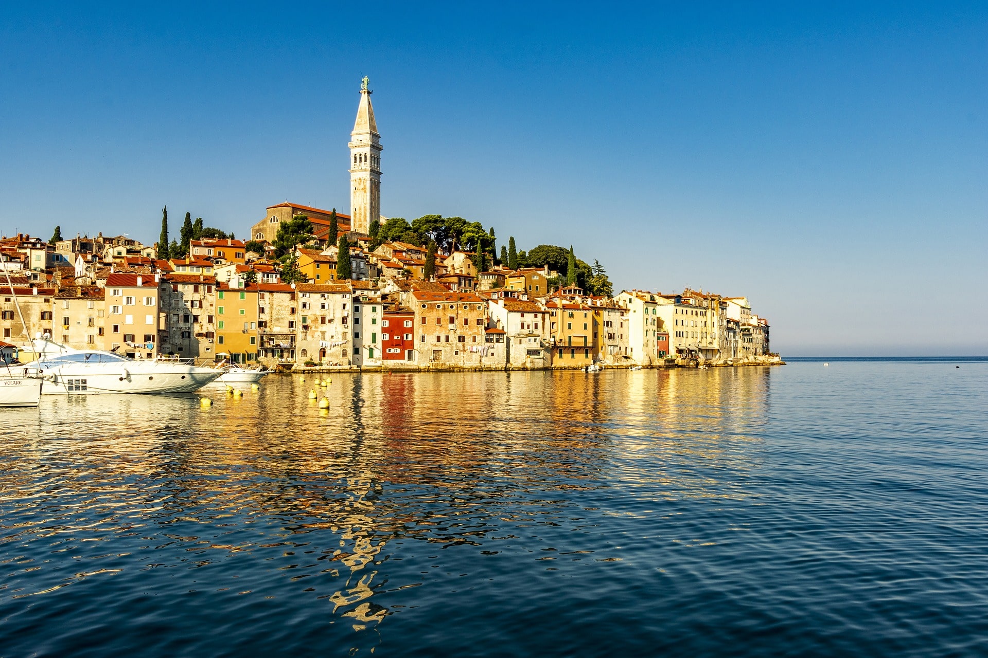 Rovinj is one of the most relaxing places to visit in Croatia