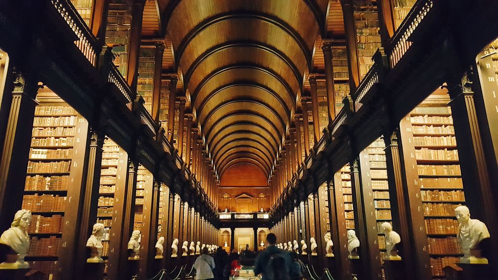 Seeing Trinity College Library is one of the top 10 things to do in Ireland