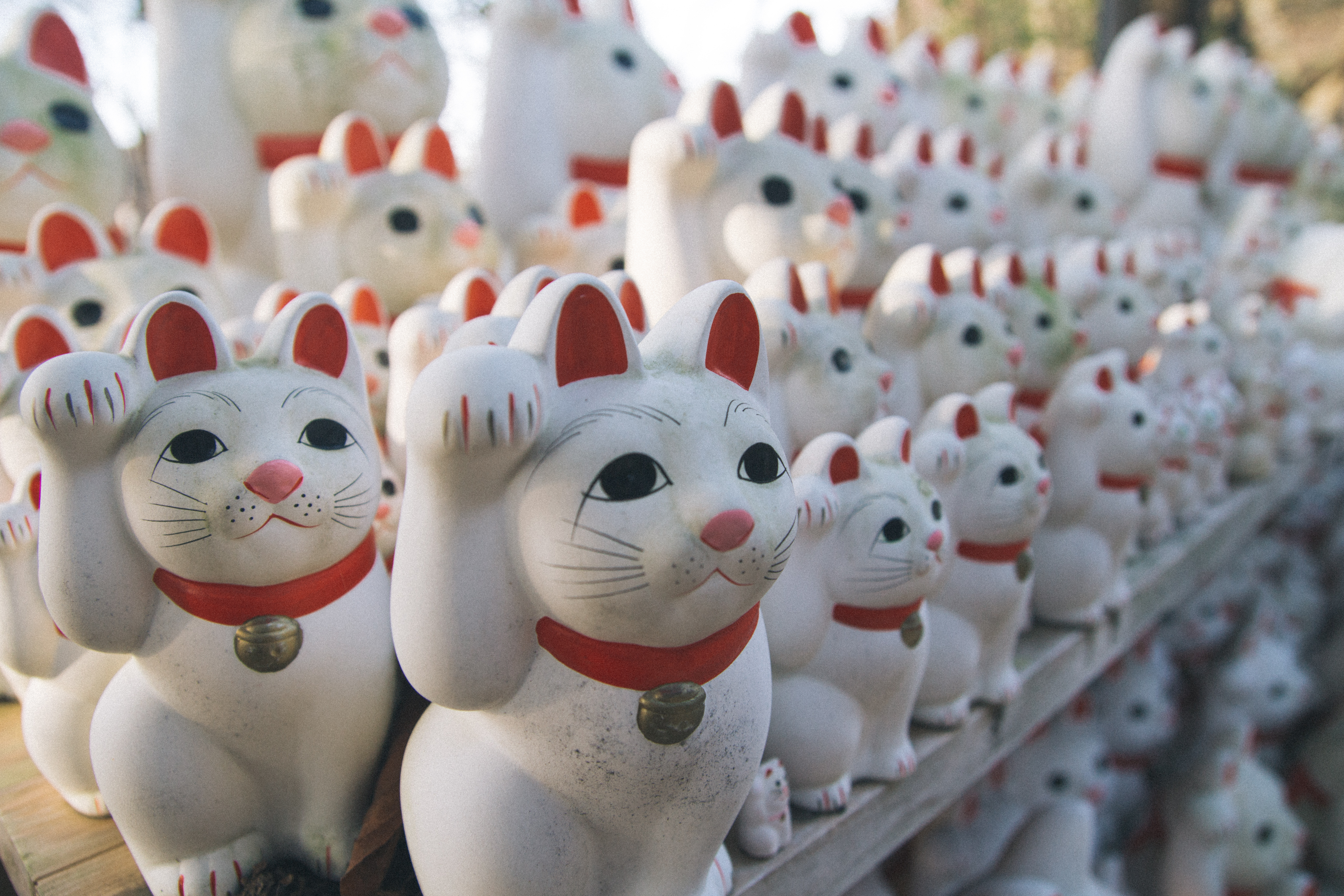 The waving cats of Gotokuji Temple make a well-loved attraction on TripAdvisor Japan