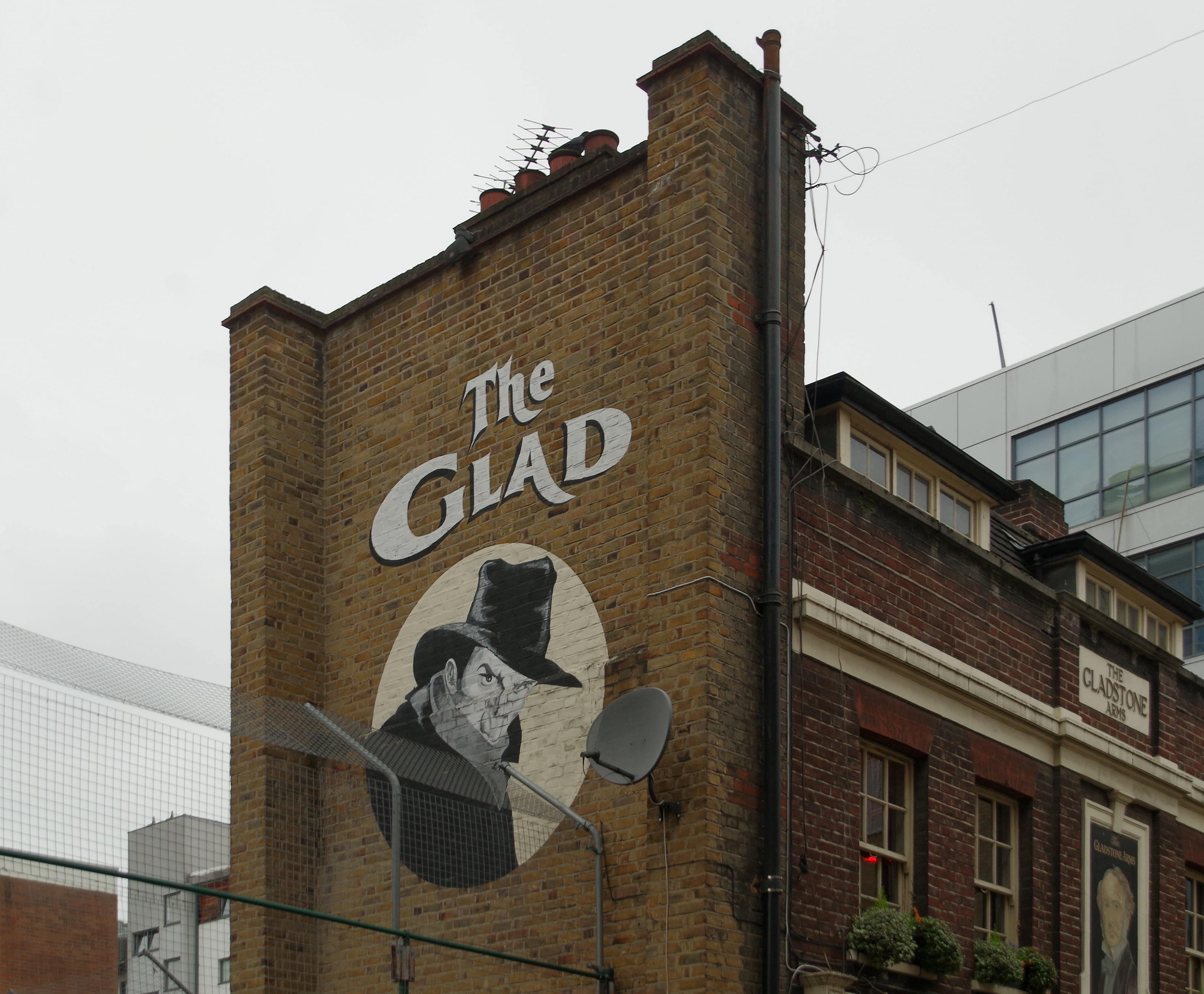 For an authentic British ale, the "Glad" is an excellent place to visit in London