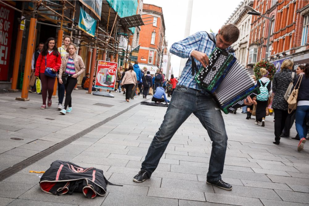 Exploring Grafton Street is one of the best things to do in Dublin Ireland