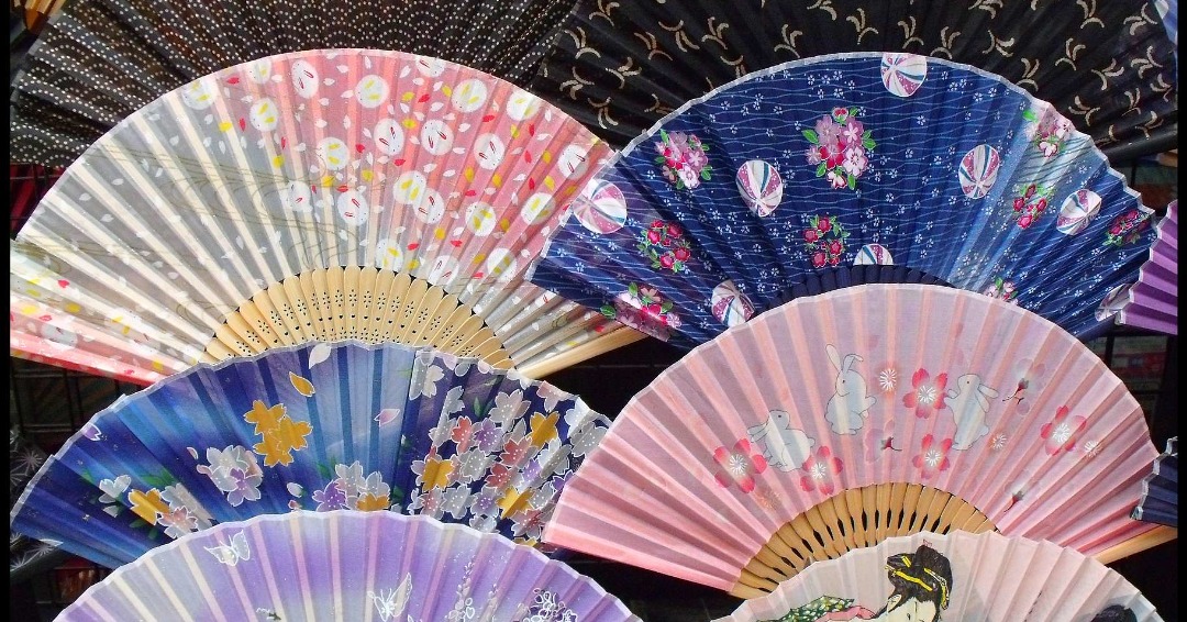 Sensu folding fans What to buy in Japan