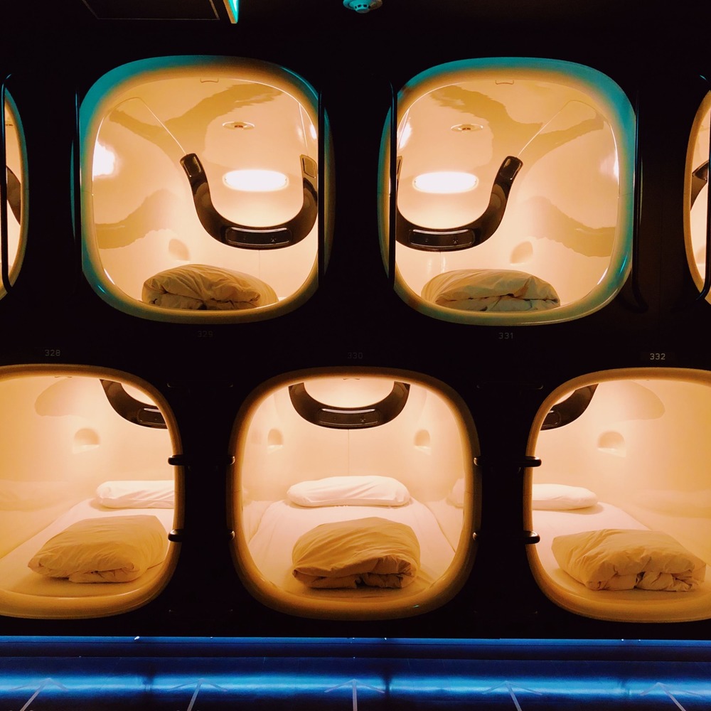 Capsule Hotel Must Do Japan