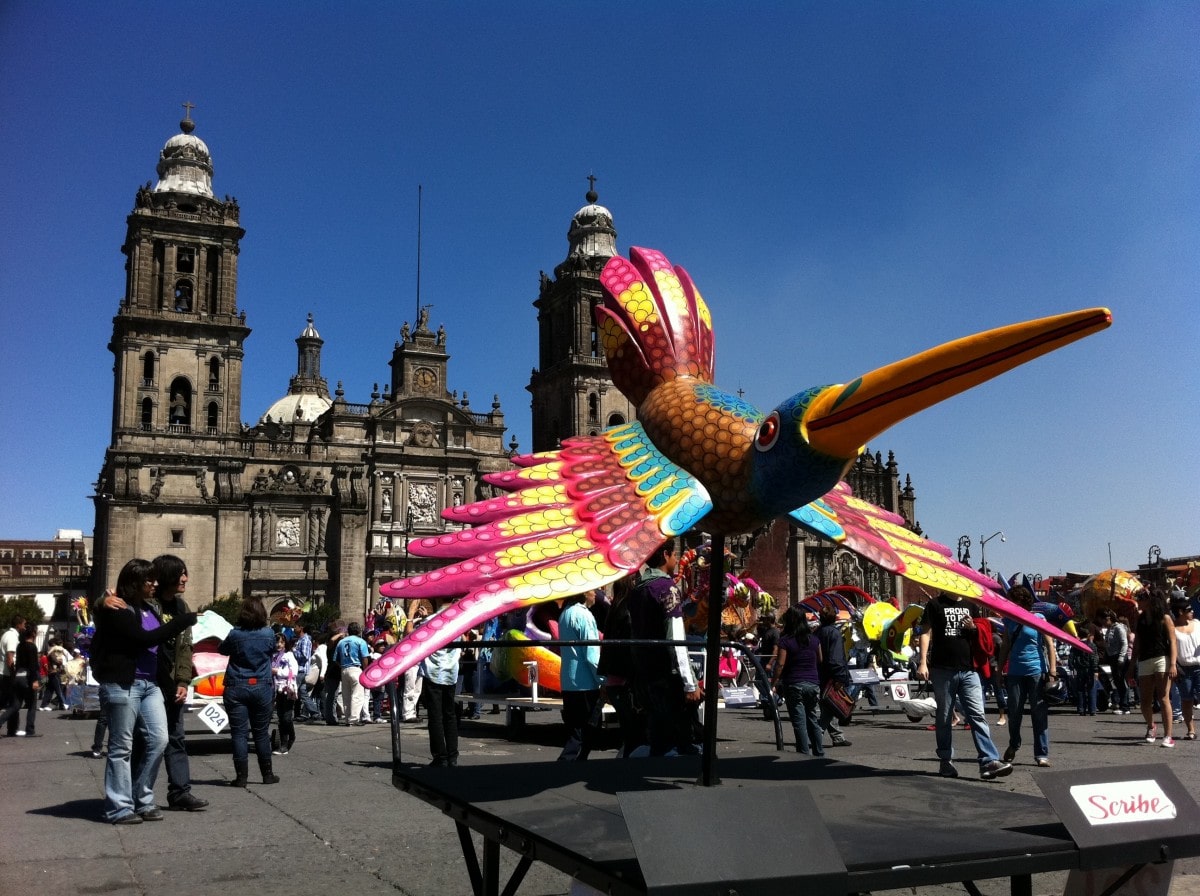 Visiting Zocalo aka Plaza de la Constitucion is what to do in Mexico City