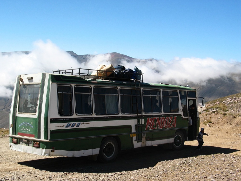 Buses are a good form of transportation in Peru